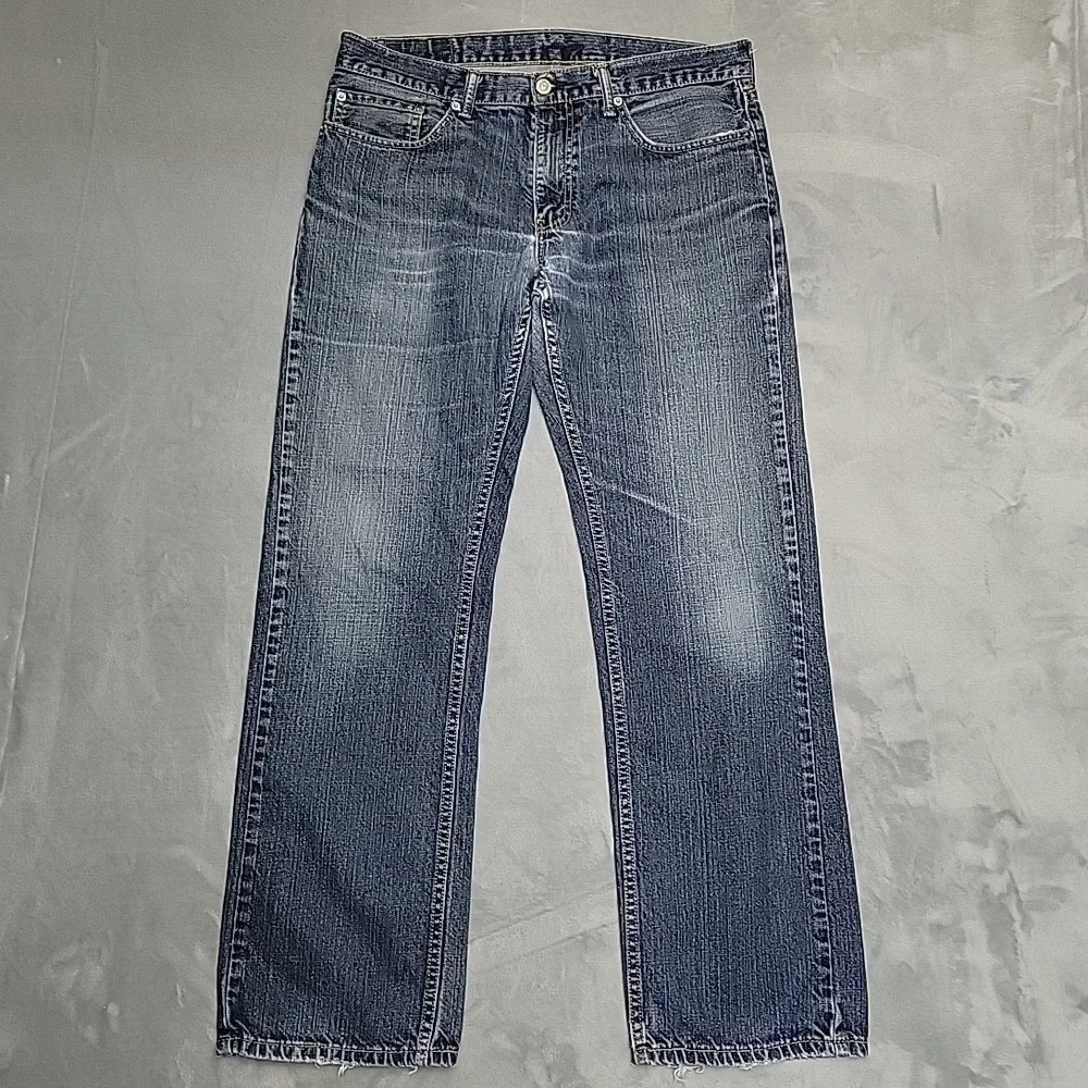 Levi's Jeans Mens W34 L32 Blue 559 Relaxed Straight Leg‎ Denim Workwear Casual